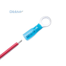 DEEM Automotive Electrical Crimp ring Terminal Spade for wire insulation